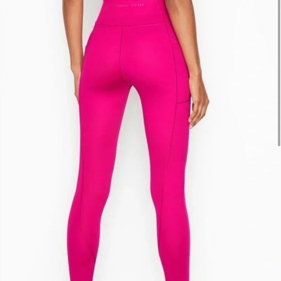 Victoria's Secret Pants - Victoria’s Secret Incredible Essential Leggings Barbie Pink
